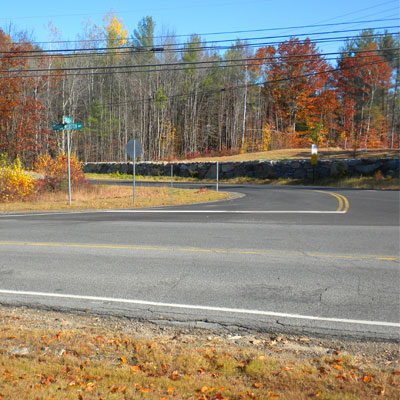 College Road/NH Rte 3 Intersection, Center Harbor, NH